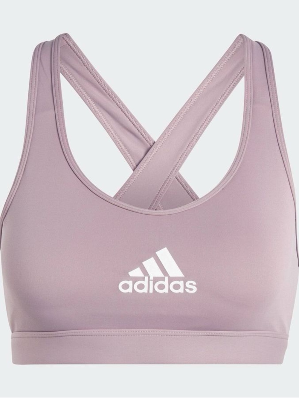adidas Women's Light Mauve Cross-Back Sports Bra